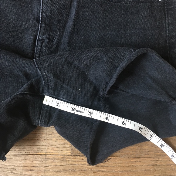 High waisted black Madewell shorts - Picture 6 of 9